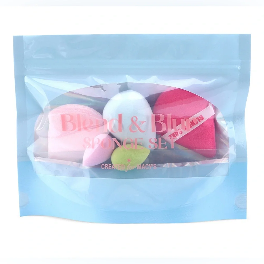 Premium Makeup Brush Set & Sponge Set Pink Case NEW💗💋